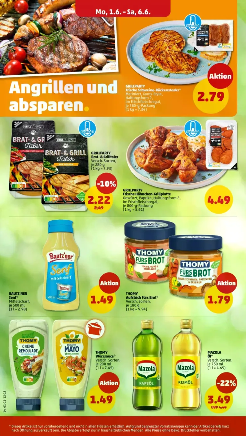 Penny Markt Prospekt vom 01.06.2026, Seite 14