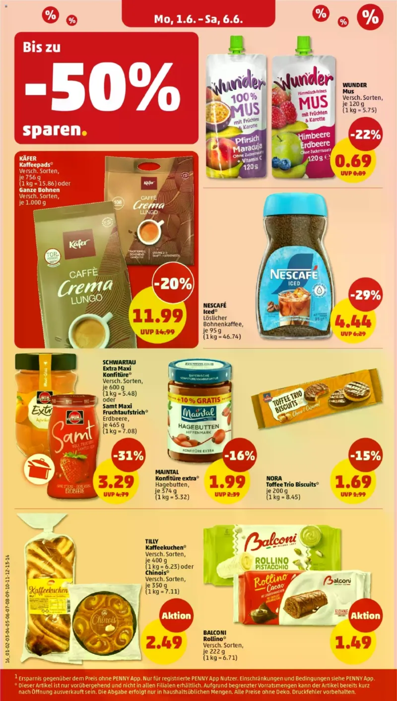 Penny Markt Prospekt vom 01.06.2026, Seite 16