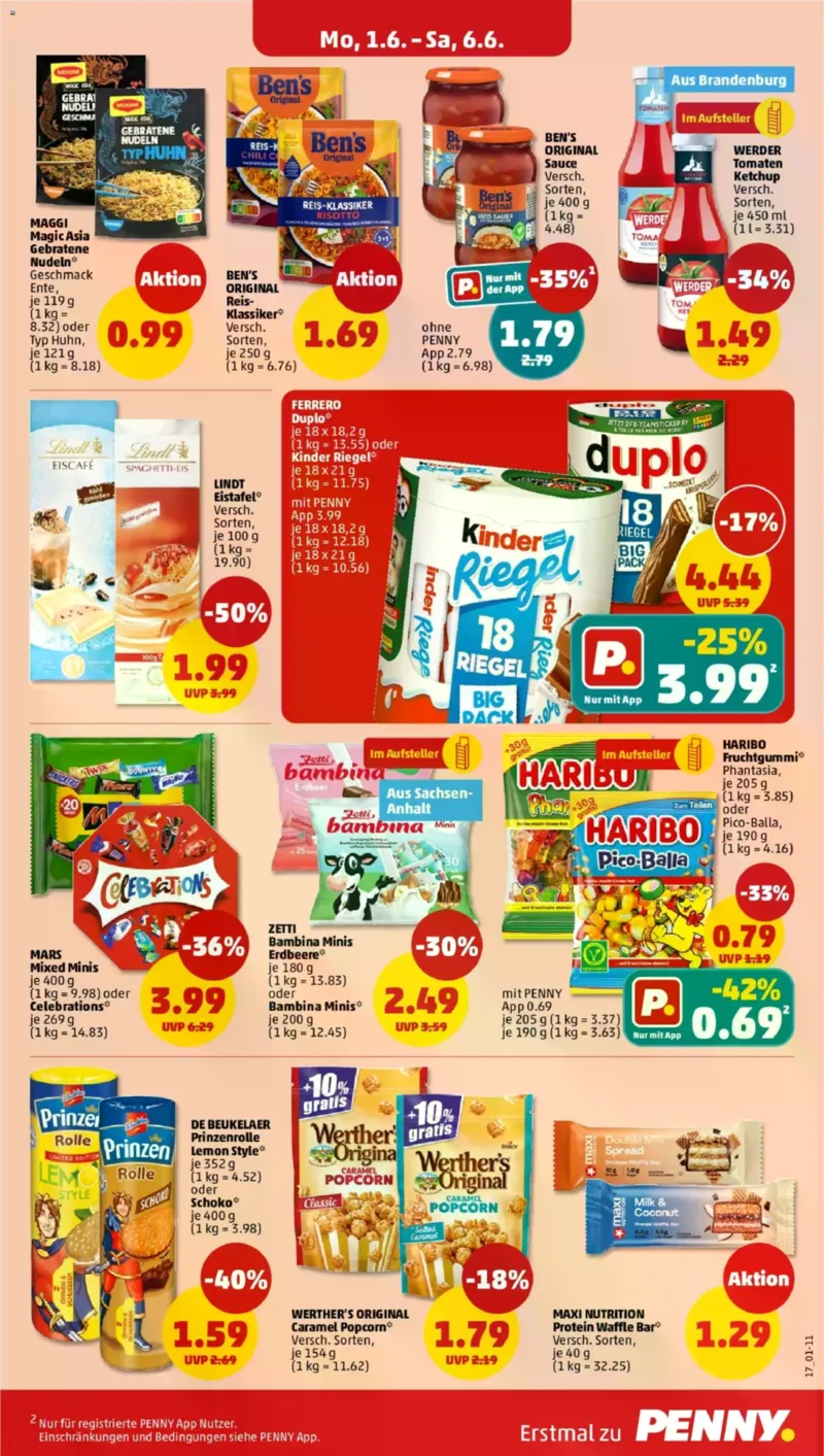 Penny Markt Prospekt vom 01.06.2026, Seite 17