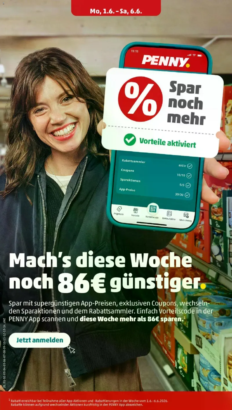Penny Markt Prospekt vom 01.06.2026, Seite 20