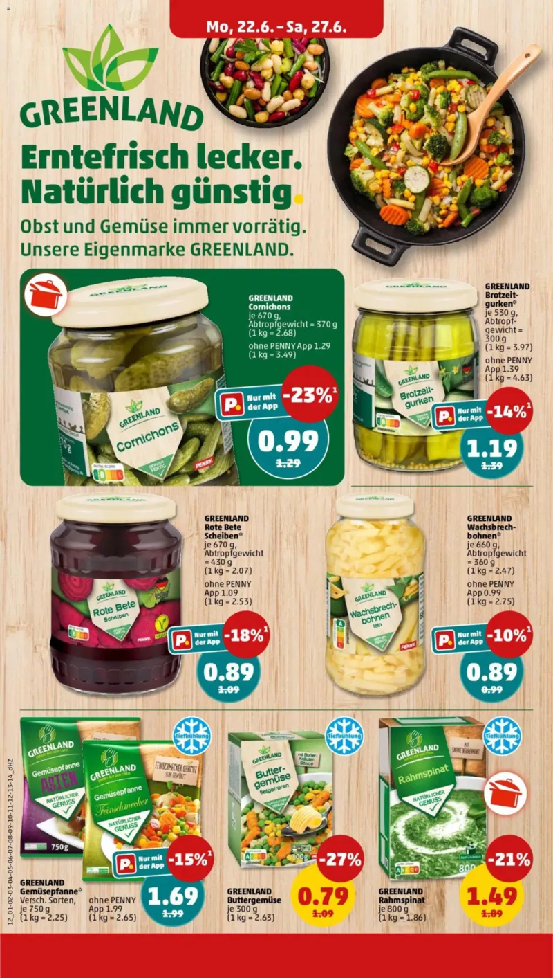 Penny Markt Prospekt vom 22.06.2026, Seite 12