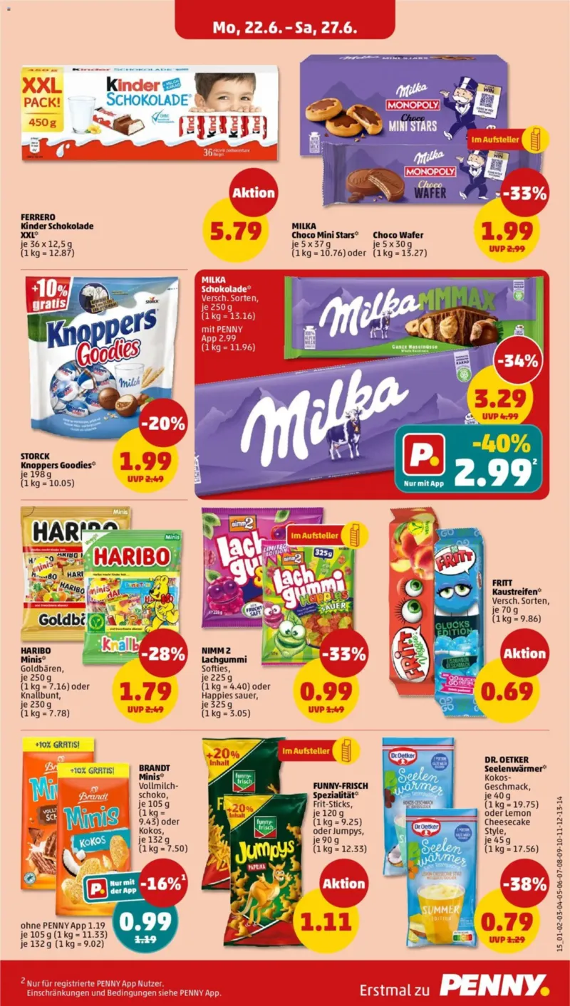 Penny Markt Prospekt vom 22.06.2026, Seite 15