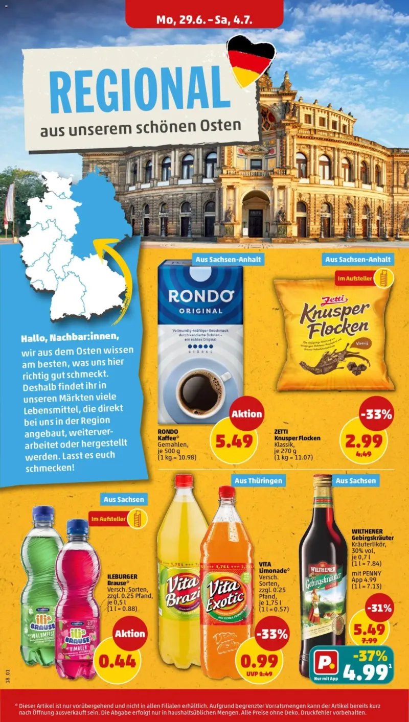 Penny Markt Prospekt vom 29.06.2026, Seite 18