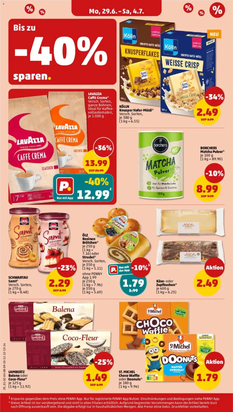 Penny Markt Prospekt vom 29.06.2026, Seite 22