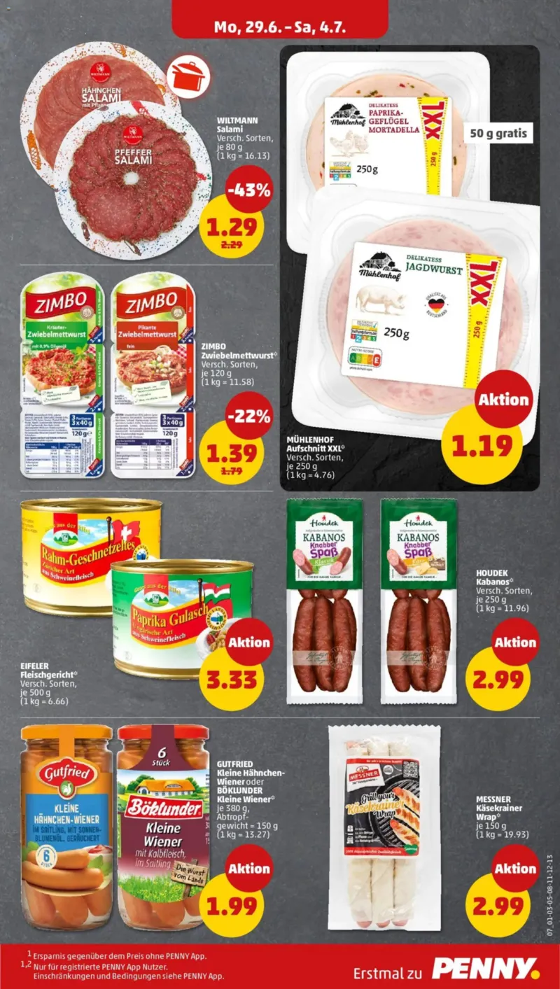 Penny Markt Prospekt vom 29.06.2026, Seite 9