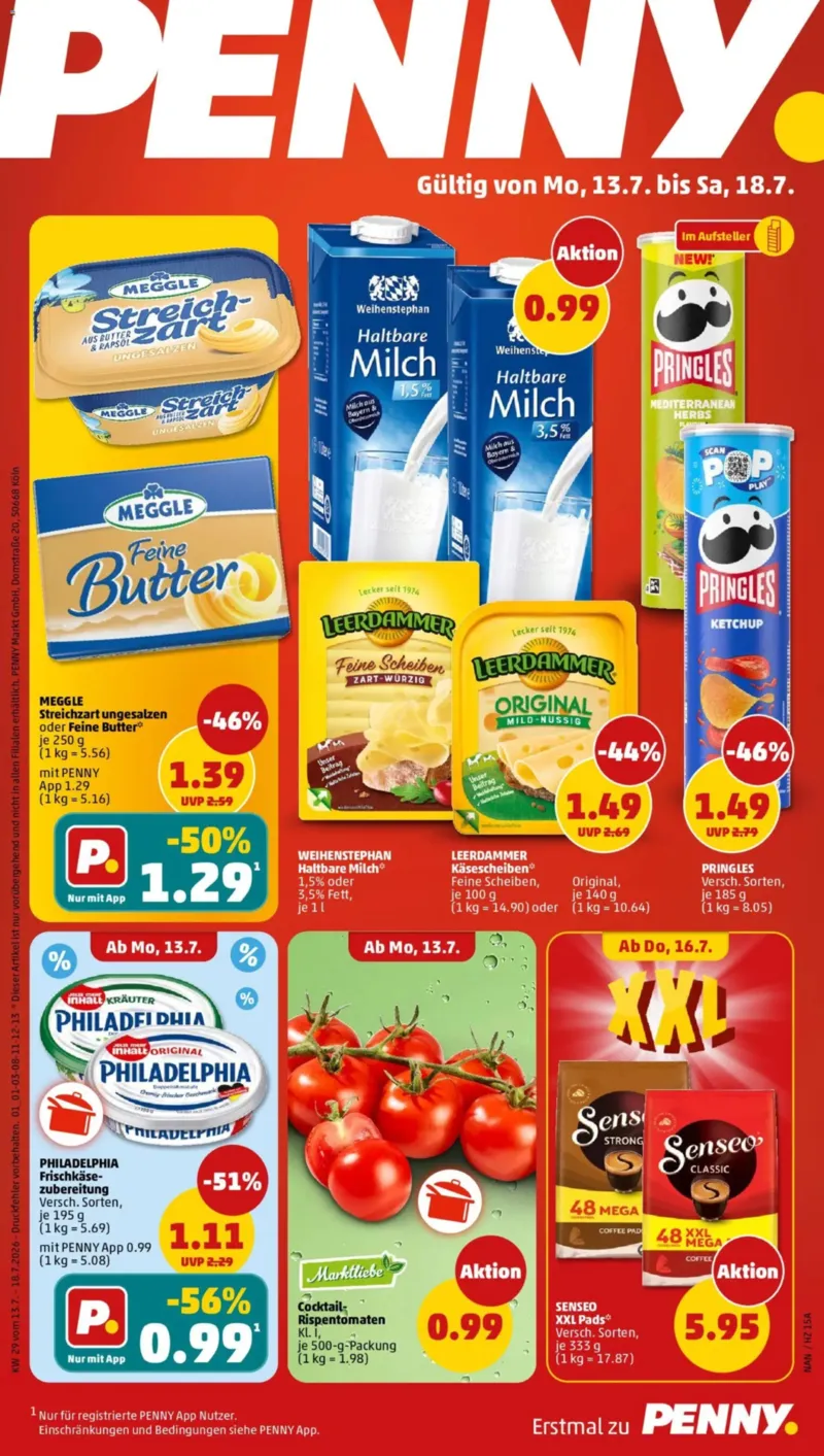 Penny Markt Prospekt vom 13.07.2026, Seite 1