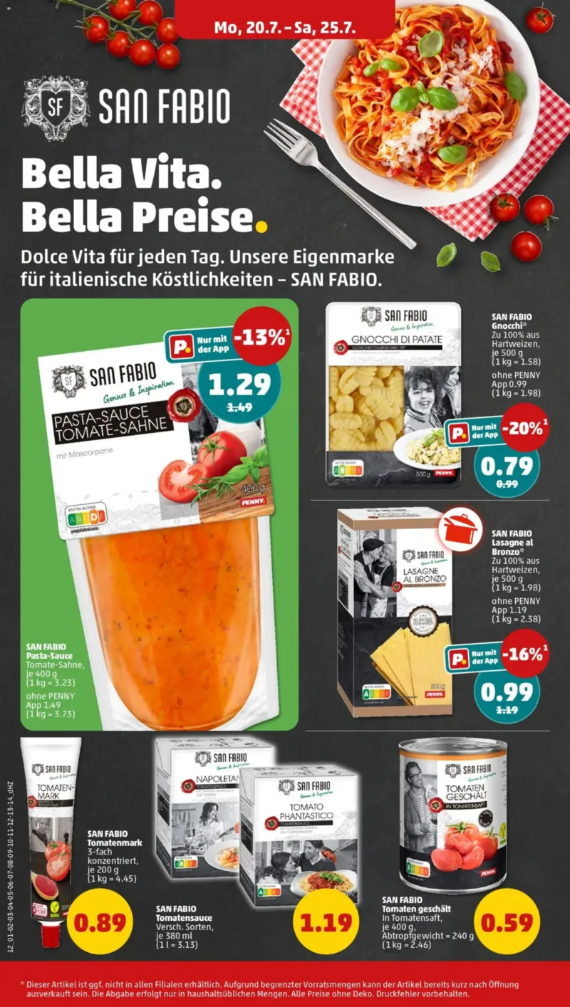 Penny Markt Prospekt vom 20.07.2026, Seite 14