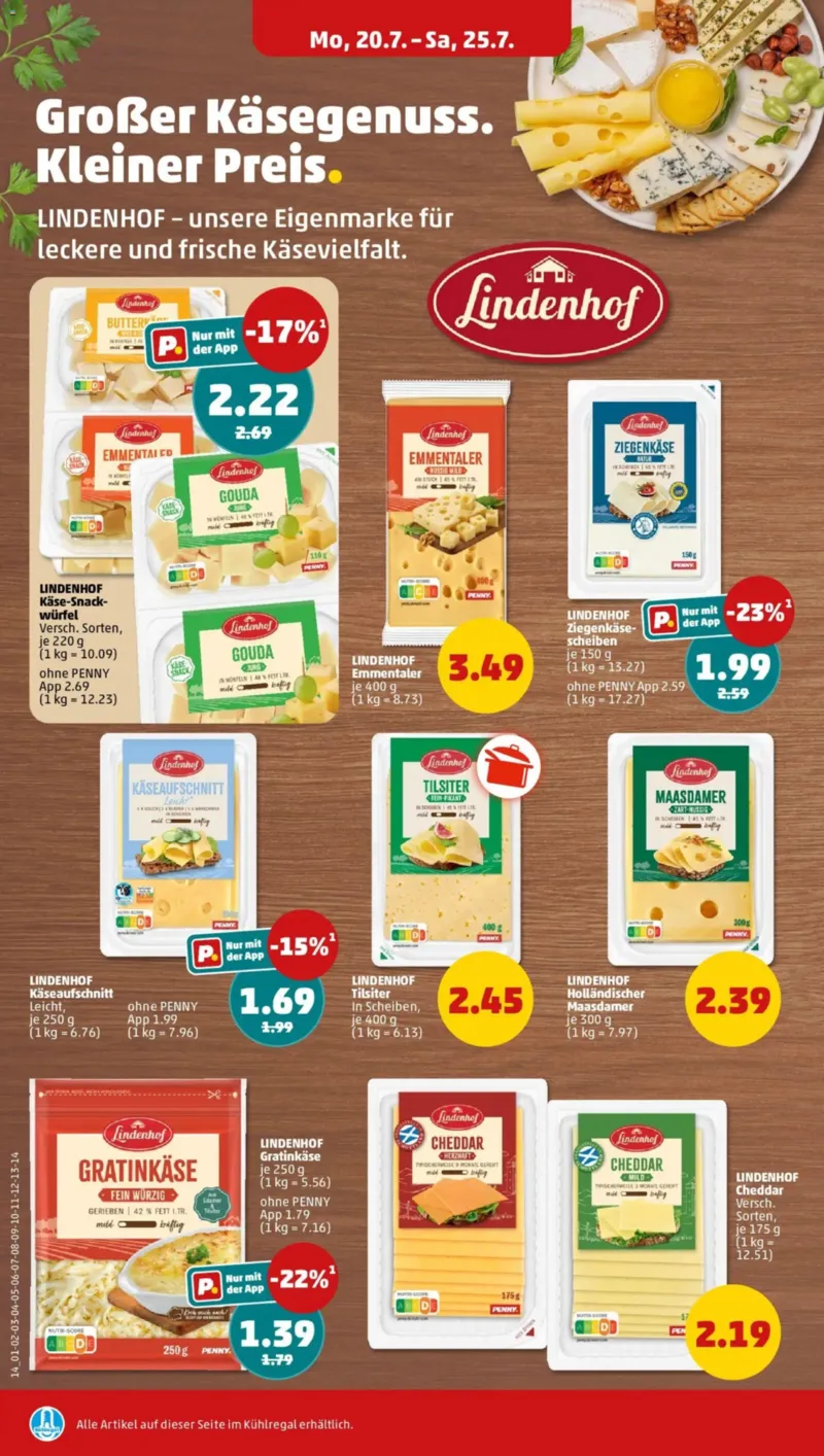 Penny Markt Prospekt vom 20.07.2026, Seite 16