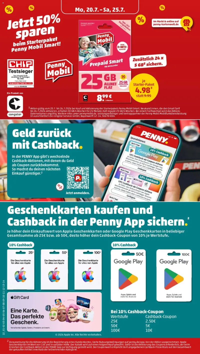 Penny Markt Prospekt vom 20.07.2026, Seite 24