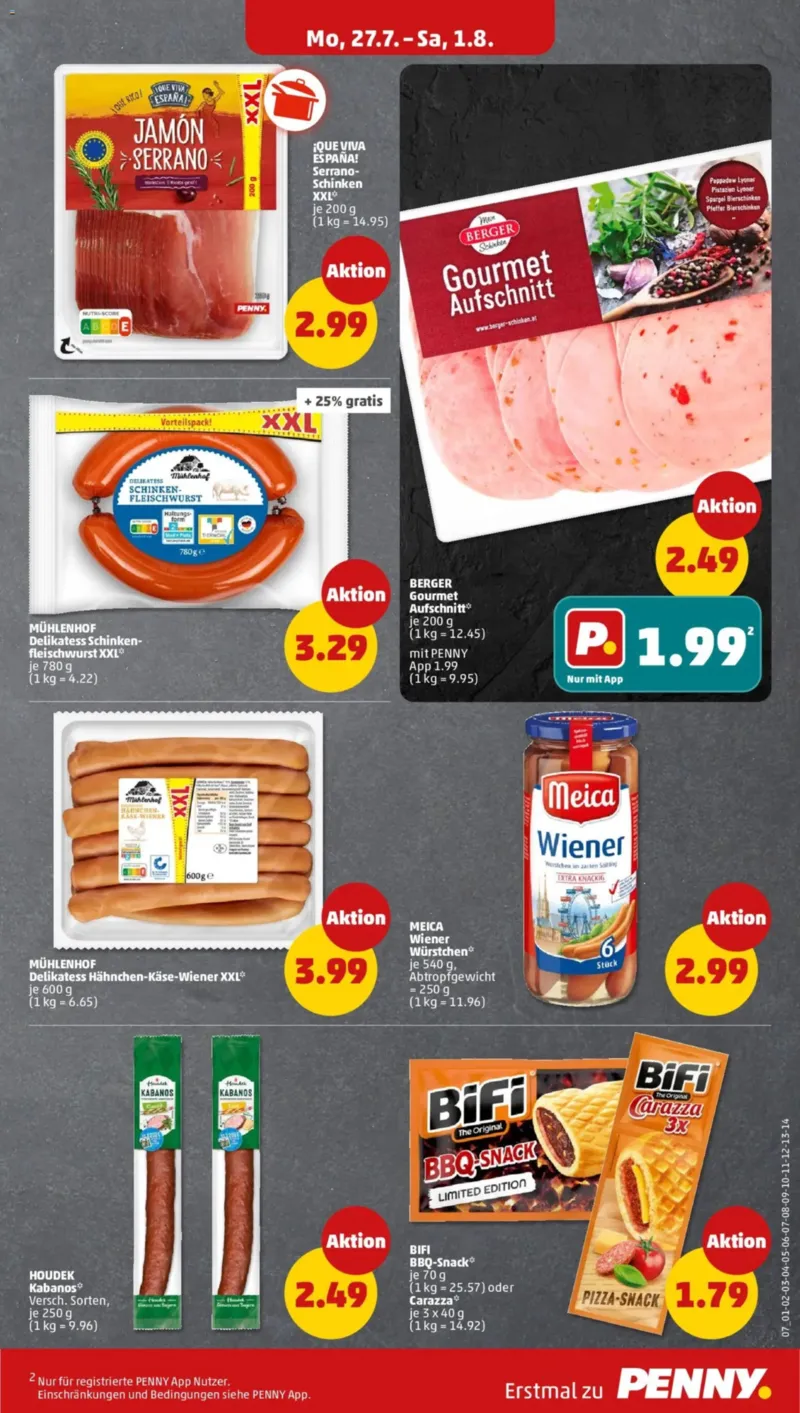 Penny Markt Prospekt vom 27.07.2026, Seite 11