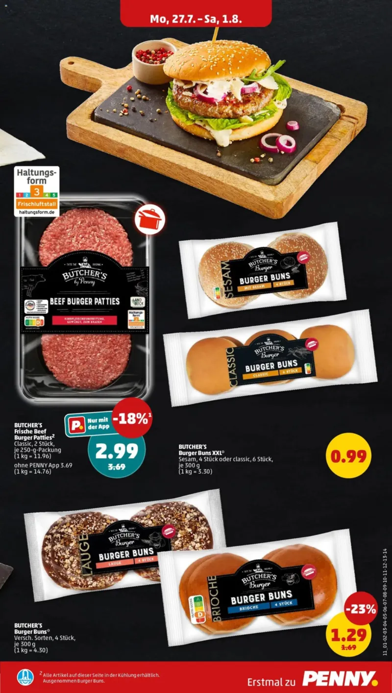 Penny Markt Prospekt vom 27.07.2026, Seite 13