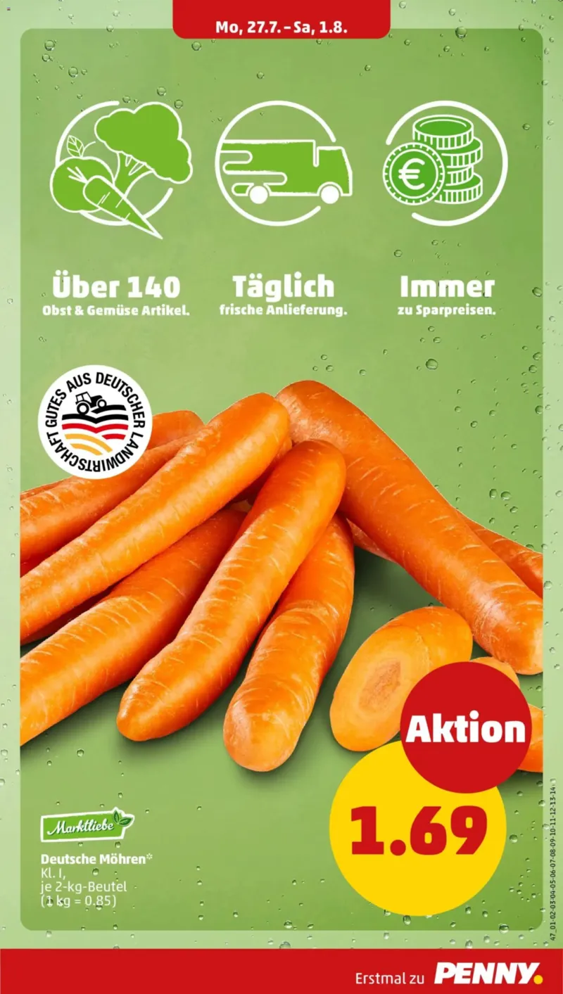 Penny Markt Prospekt vom 27.07.2026, Seite 7