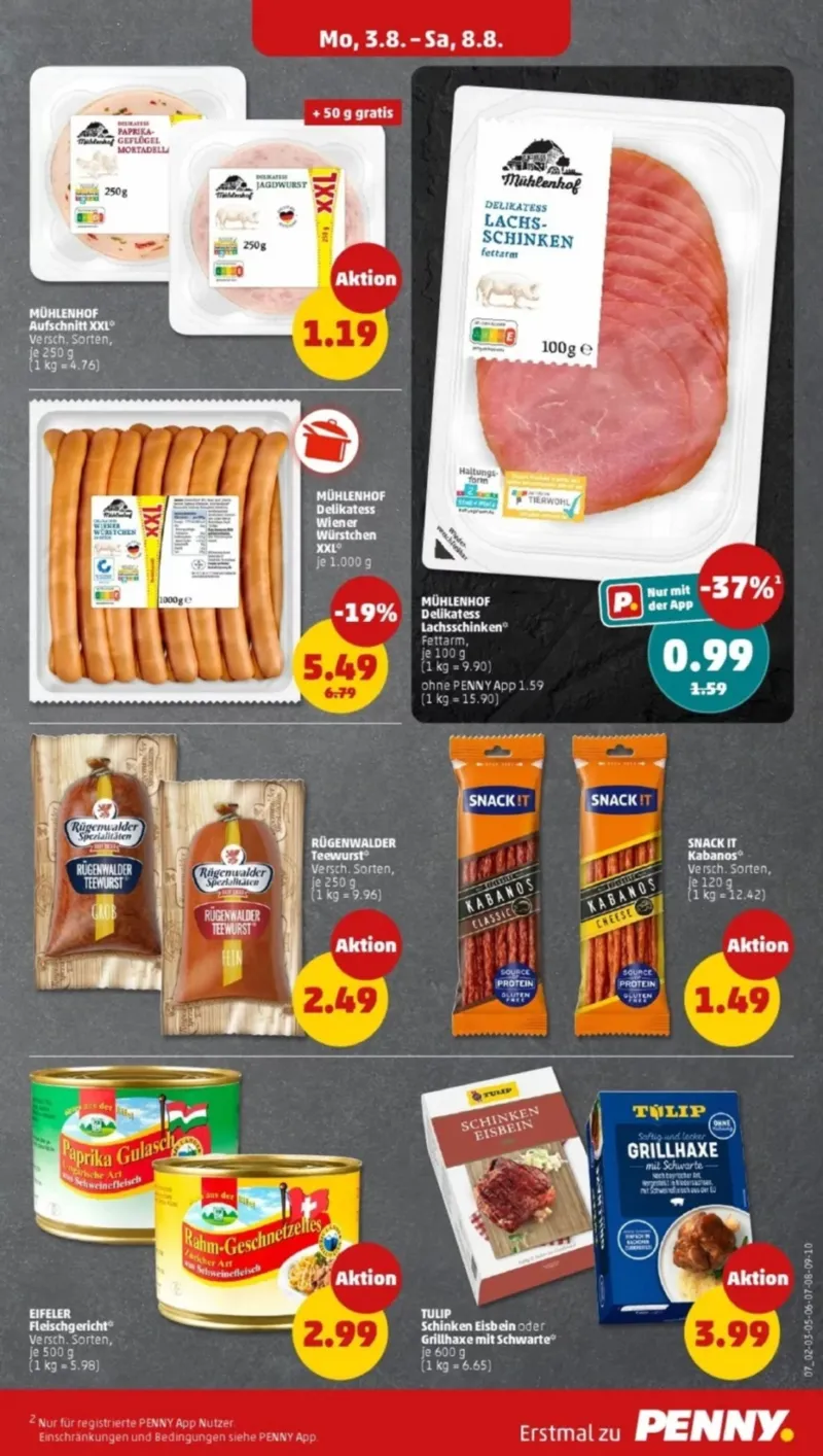 Penny Markt Prospekt vom 03.08.2026, Seite 11