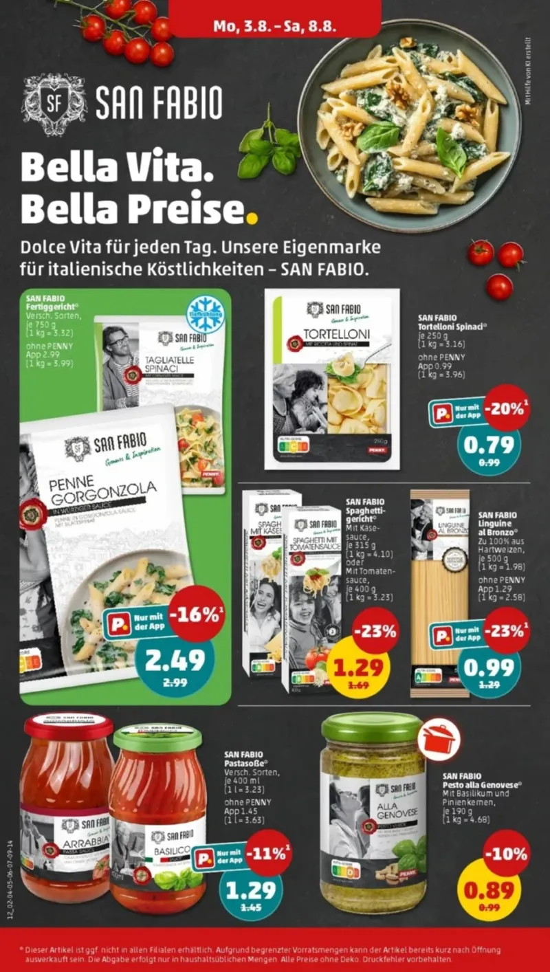 Penny Markt Prospekt vom 03.08.2026, Seite 16