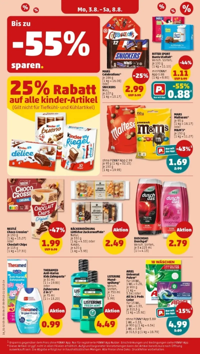 Penny Markt Prospekt vom 03.08.2026, Seite 20