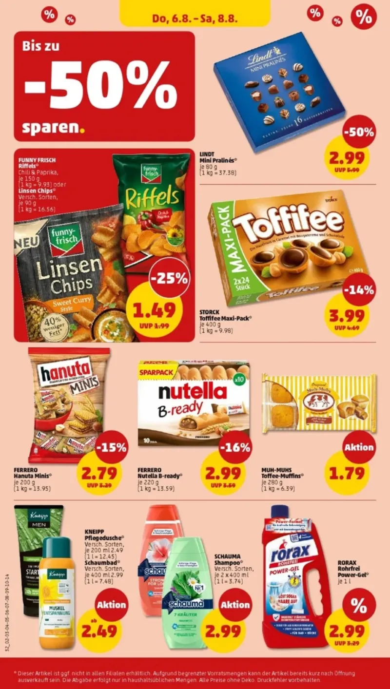 Penny Markt Prospekt vom 03.08.2026, Seite 38