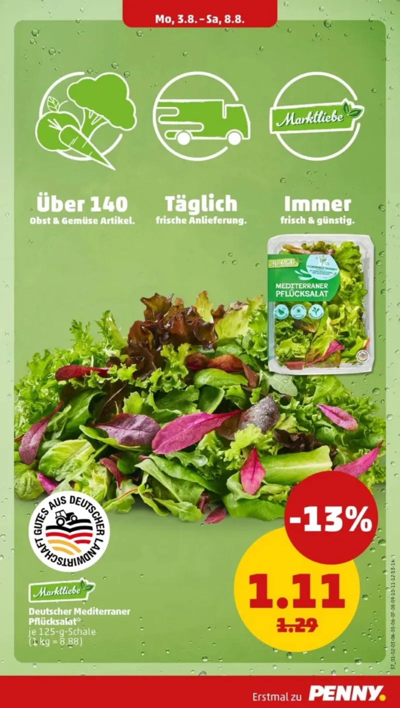 Penny Markt Prospekt vom 03.08.2026, Seite 7