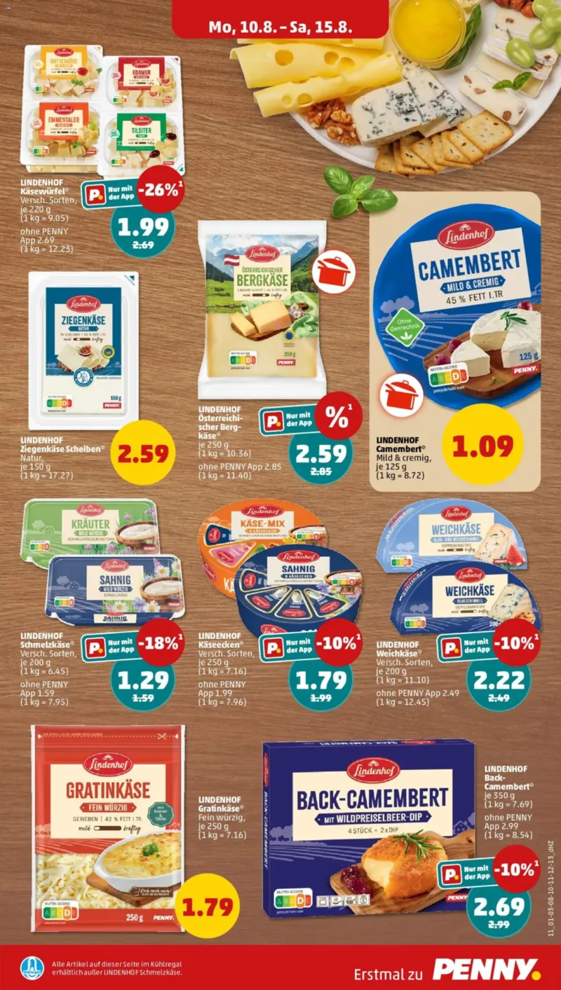 Penny Markt Prospekt vom 10.08.2026, Seite 13