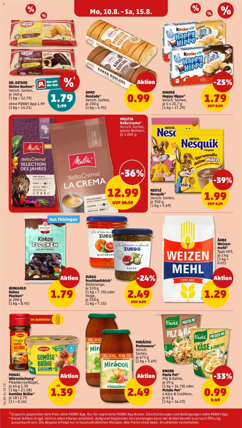 Penny Markt Prospekt vom 10.08.2026, Seite 16