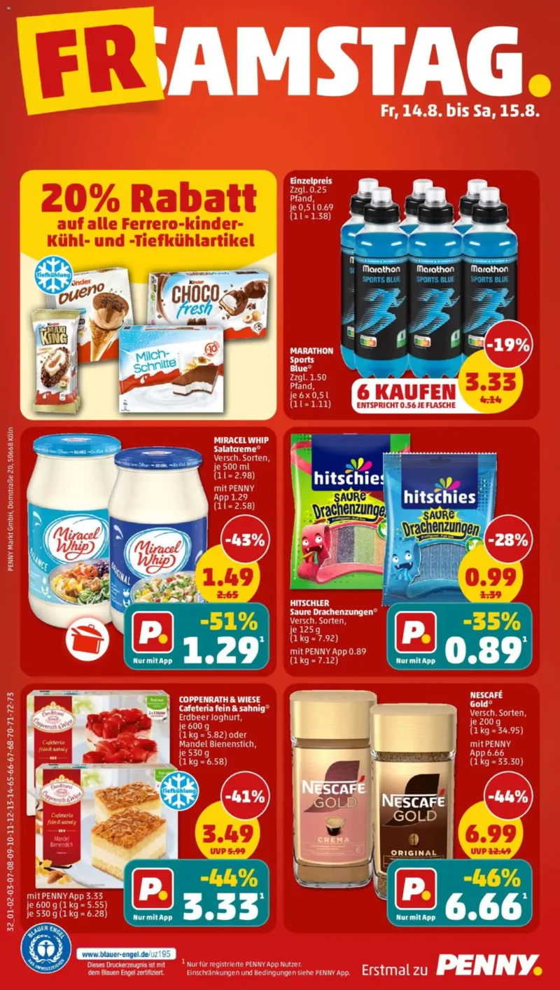 Penny Markt Prospekt vom 10.08.2026, Seite 36