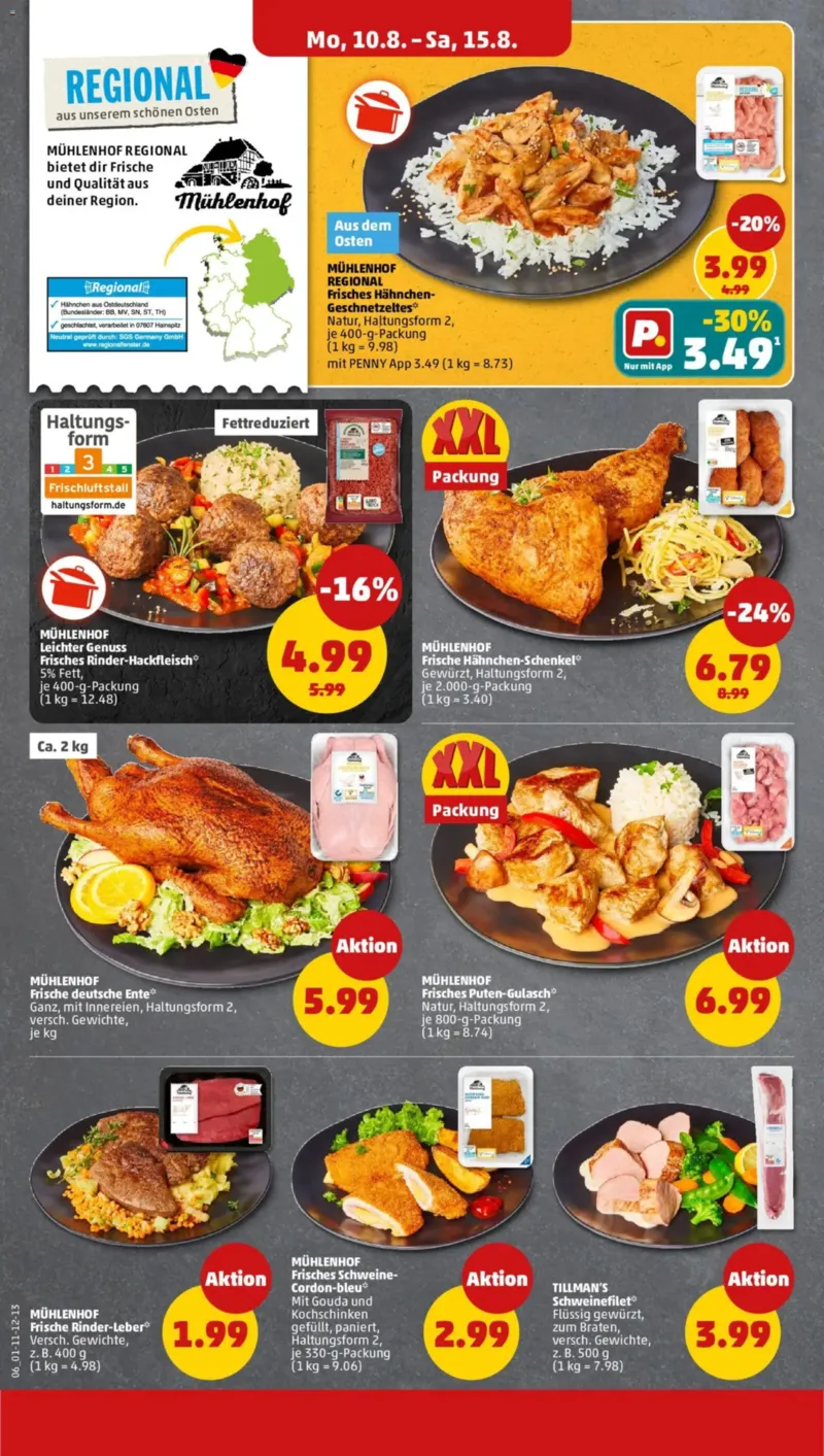 Penny Markt Prospekt vom 10.08.2026, Seite 8