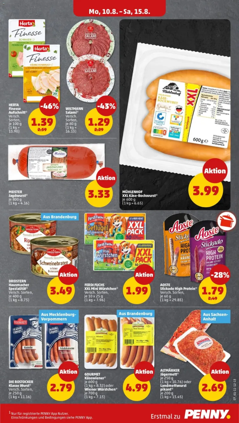 Penny Markt Prospekt vom 10.08.2026, Seite 9