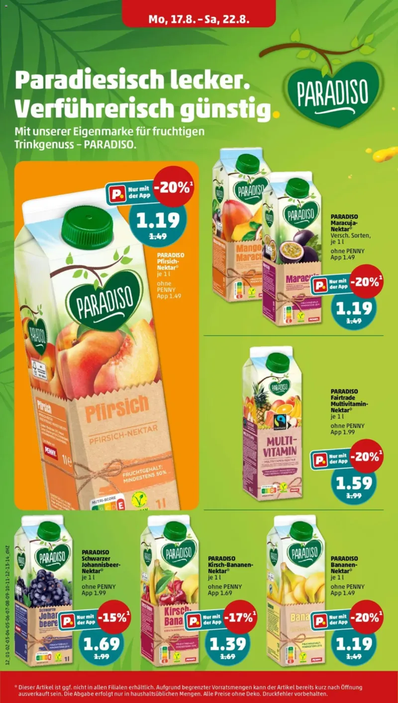 Penny Markt Prospekt vom 17.08.2026, Seite 18