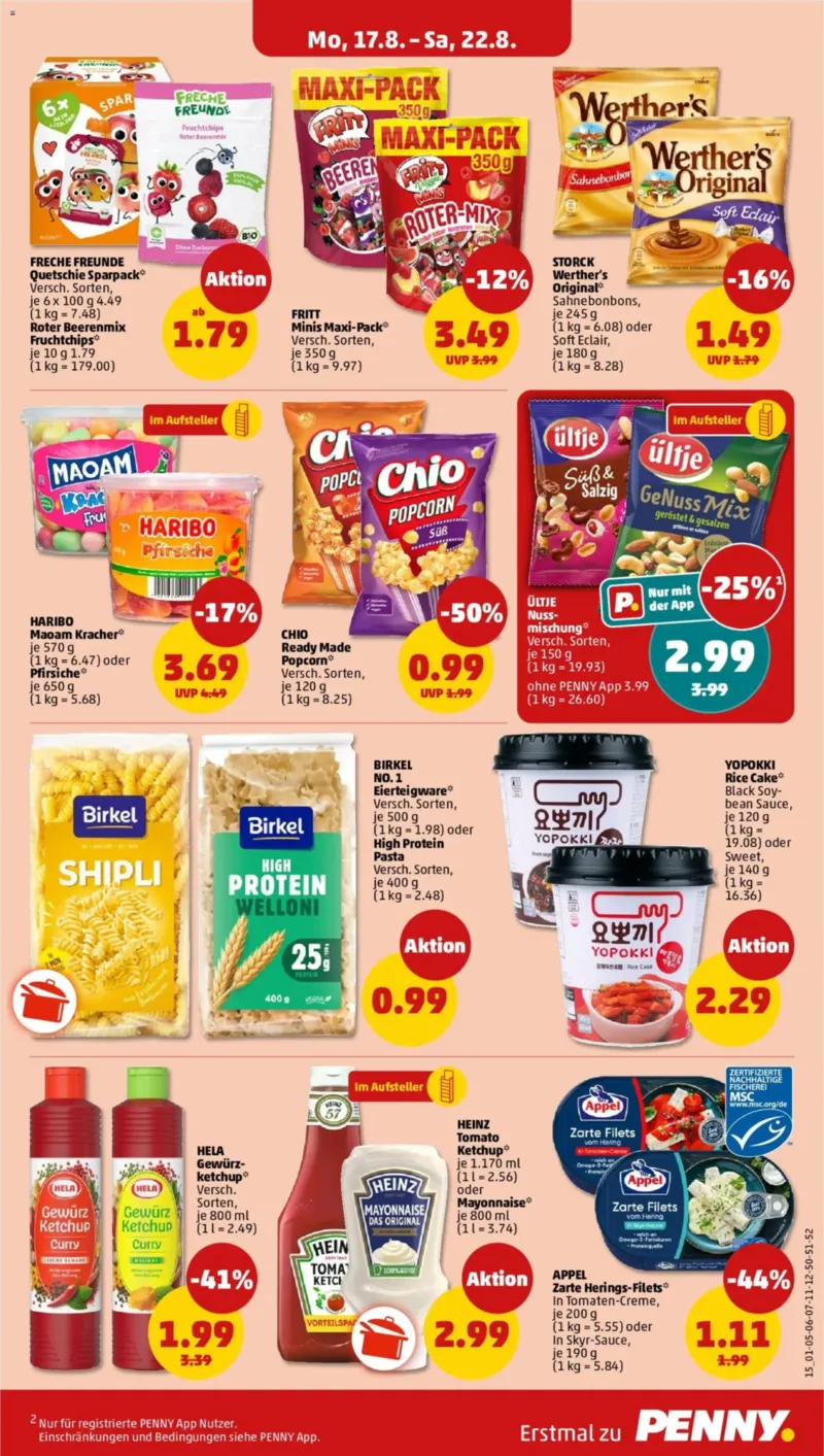 Penny Markt Prospekt vom 17.08.2026, Seite 21