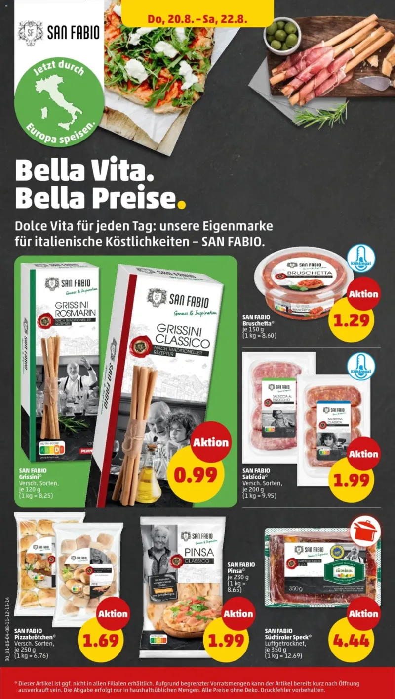 Penny Markt Prospekt vom 17.08.2026, Seite 38