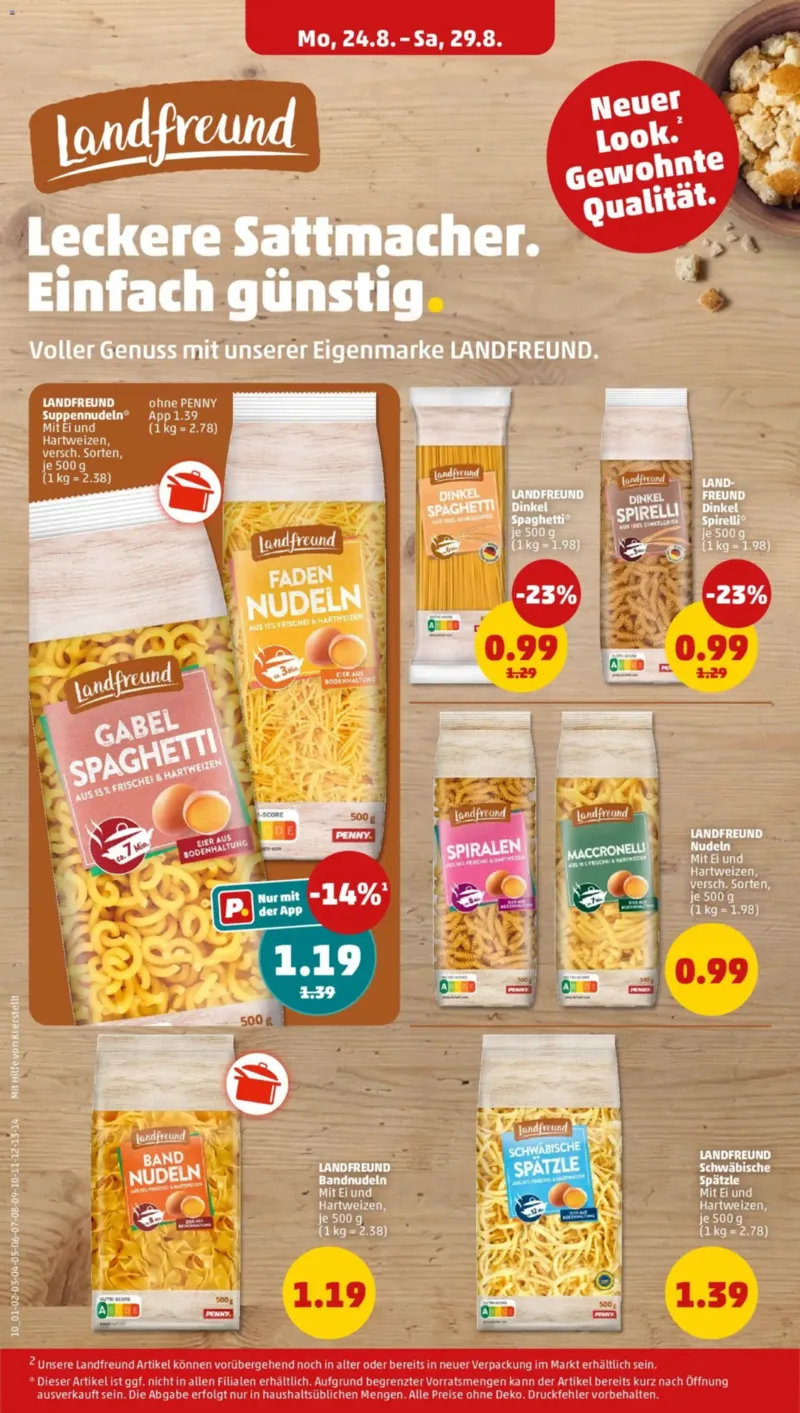 Penny Markt Prospekt vom 24.08.2026, Seite 12