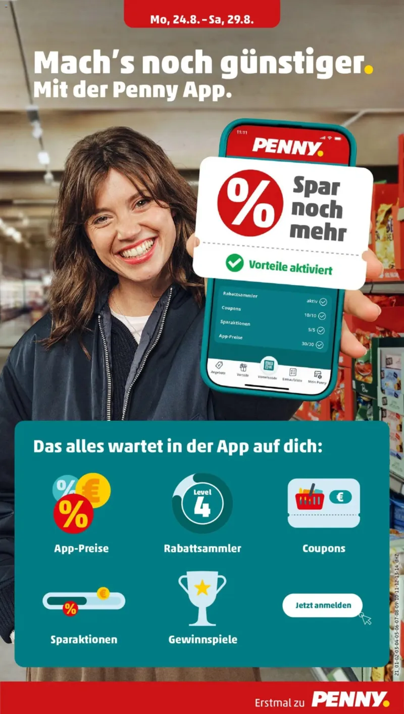 Penny Markt Prospekt vom 24.08.2026, Seite 23
