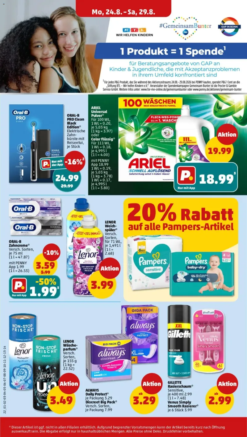 Penny Markt Prospekt vom 24.08.2026, Seite 24