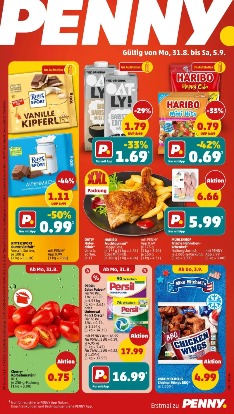 Penny Markt Prospekt vom 31.08.2026, Seite 1