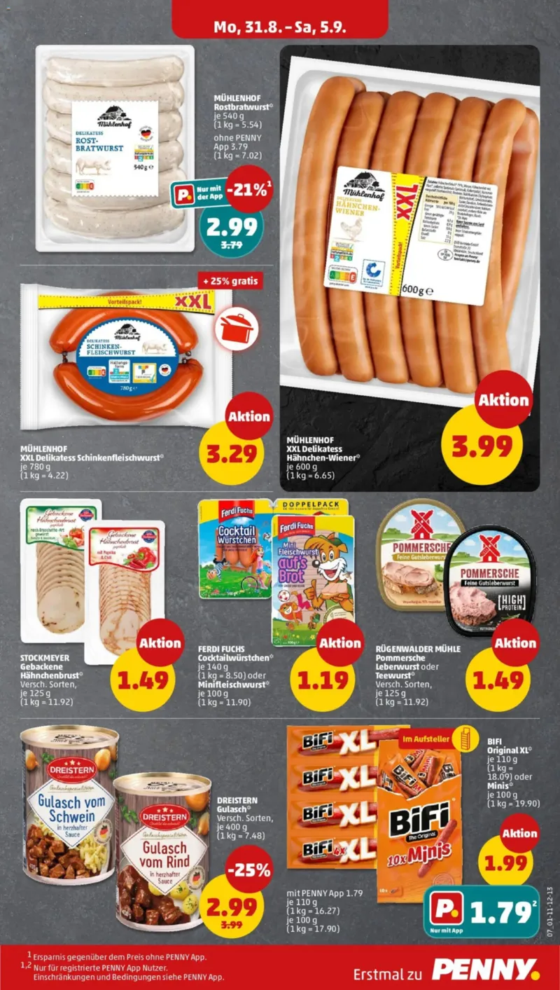 Penny Markt Prospekt vom 31.08.2026, Seite 11