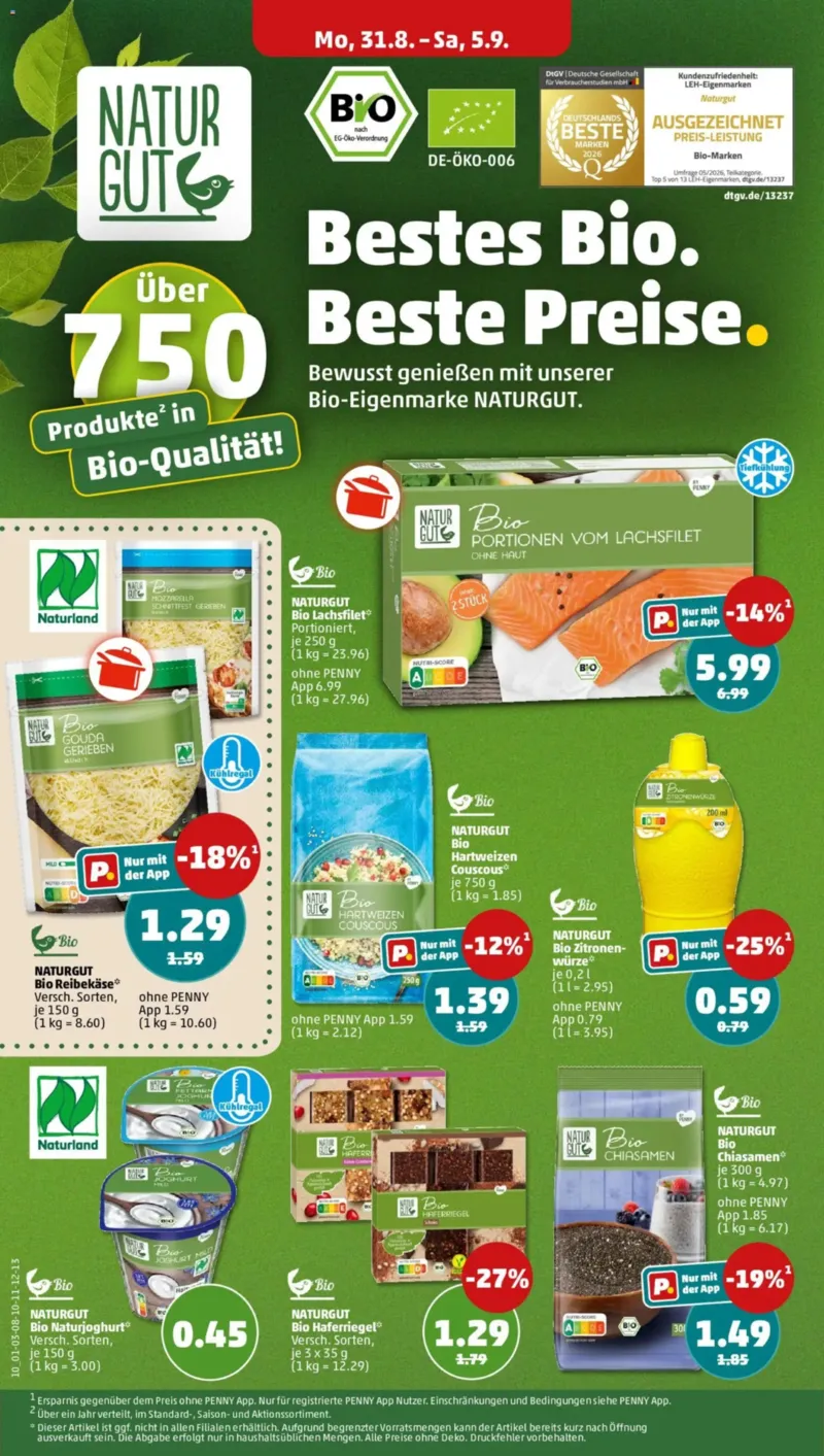 Penny Markt Prospekt vom 31.08.2026, Seite 14