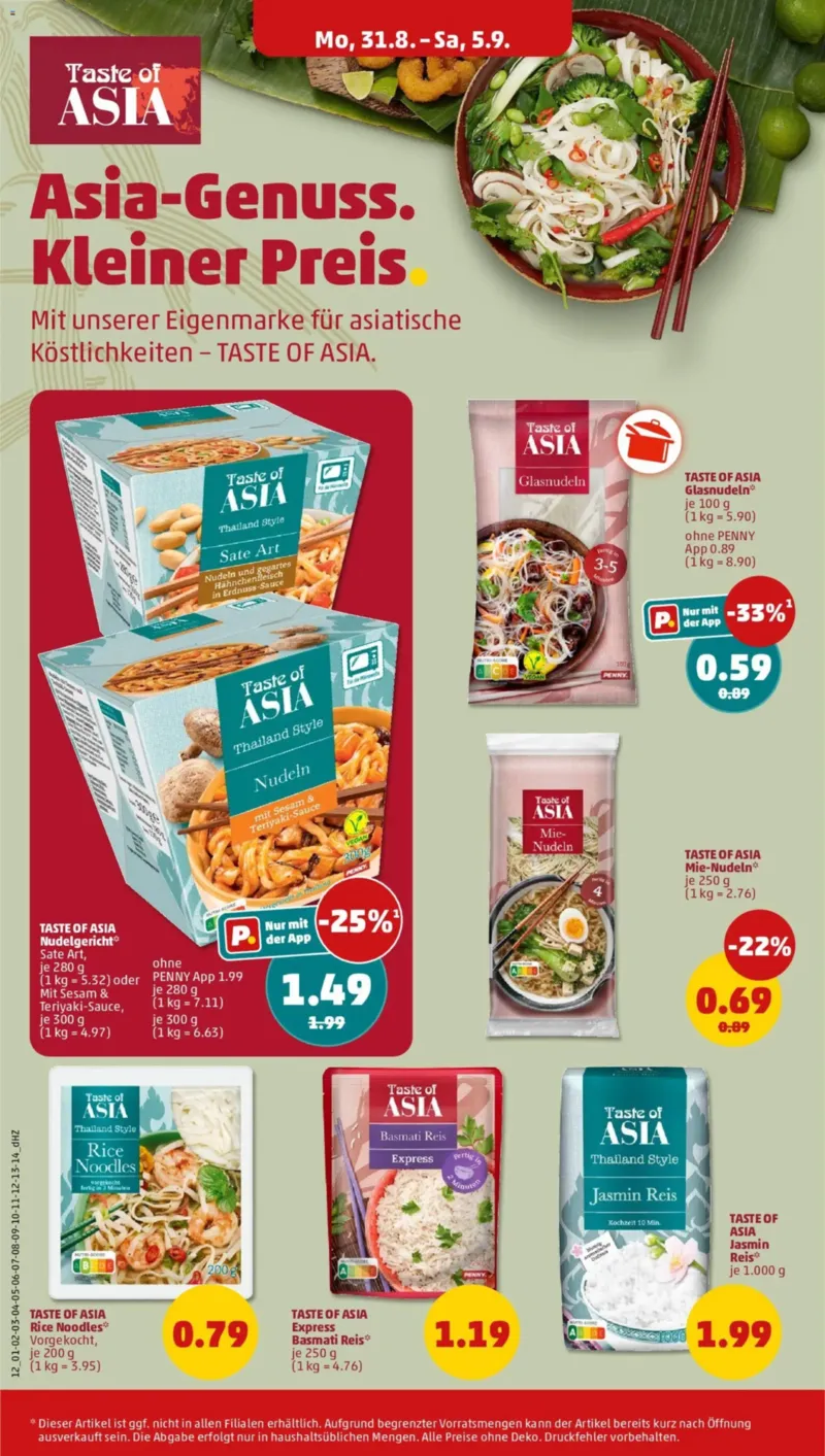 Penny Markt Prospekt vom 31.08.2026, Seite 16