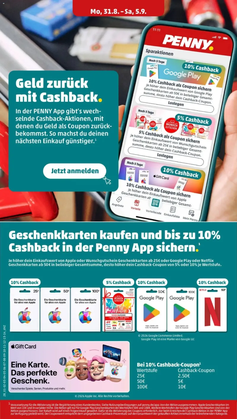 Penny Markt Prospekt vom 31.08.2026, Seite 32