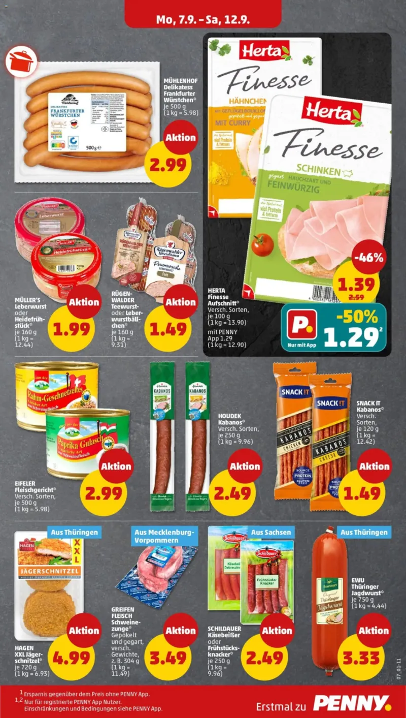 Penny Markt Prospekt vom 07.09.2026, Seite 9