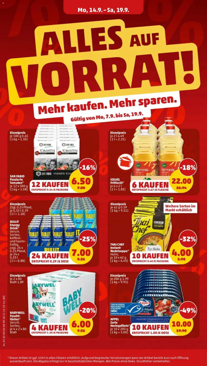 Penny Markt Prospekt vom 14.09.2026, Seite 16