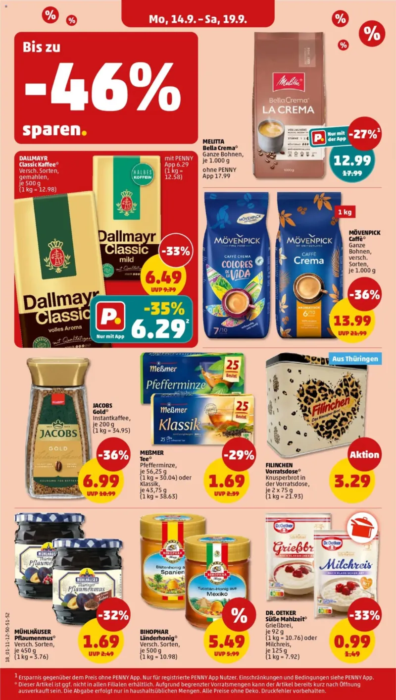 Penny Markt Prospekt vom 14.09.2026, Seite 20