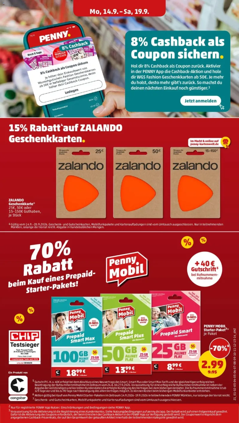 Penny Markt Prospekt vom 14.09.2026, Seite 23
