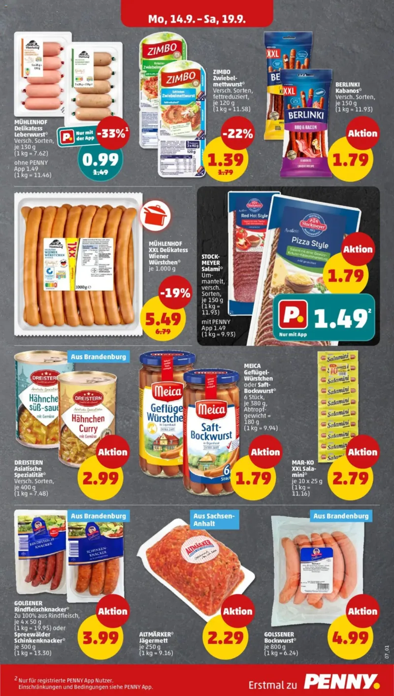 Penny Markt Prospekt vom 14.09.2026, Seite 9