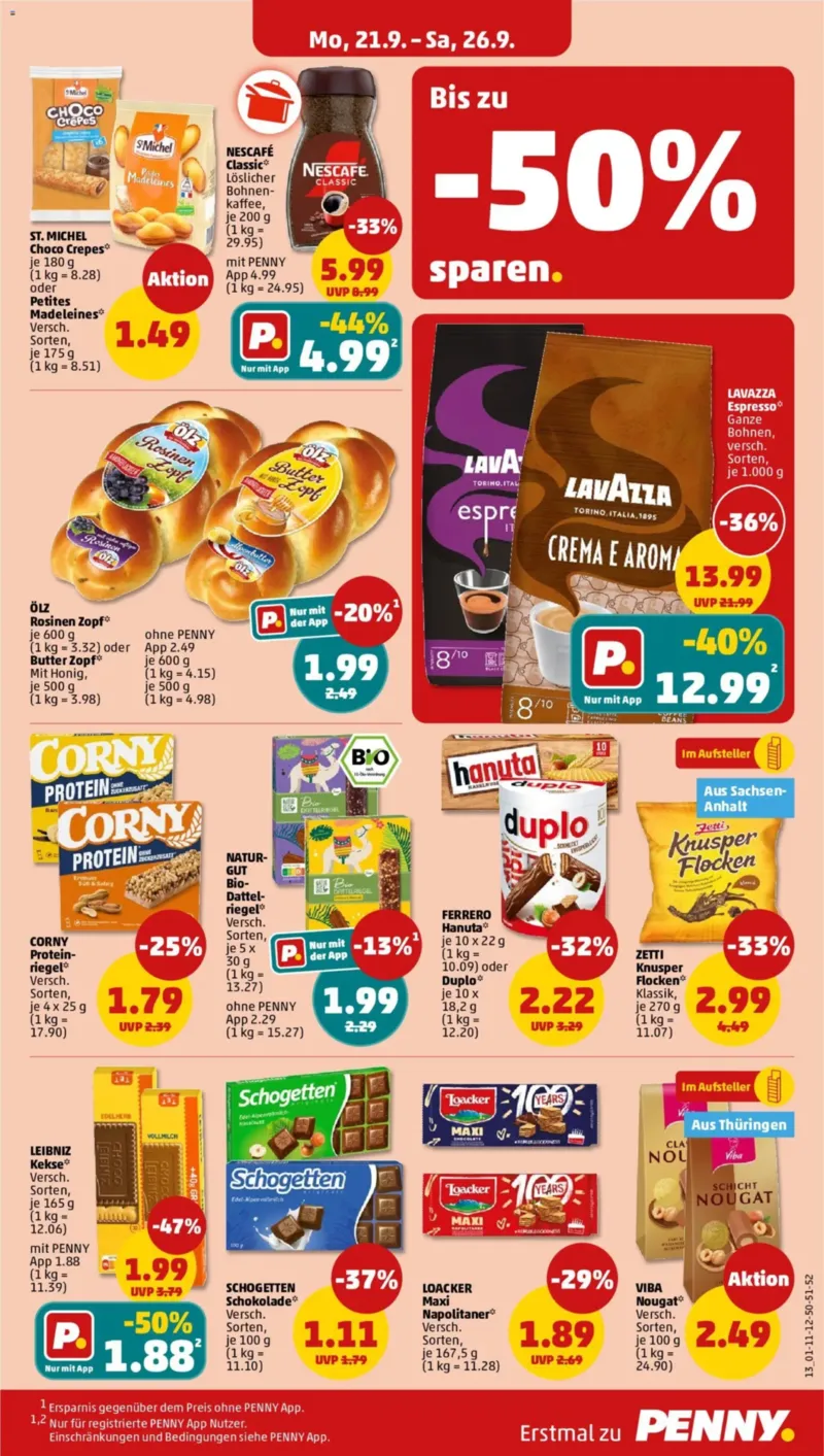 Penny Markt Prospekt vom 21.09.2026, Seite 19