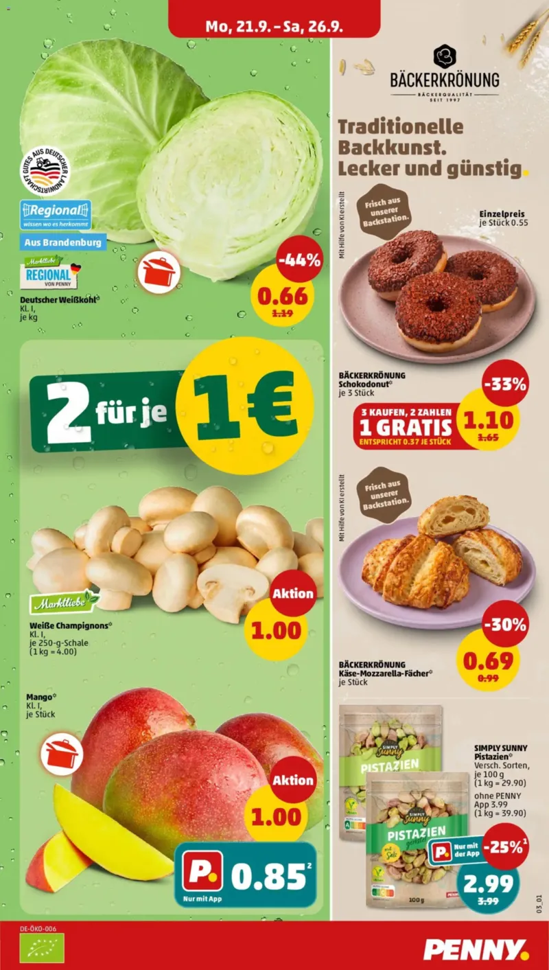 Penny Markt Prospekt vom 21.09.2026, Seite 3