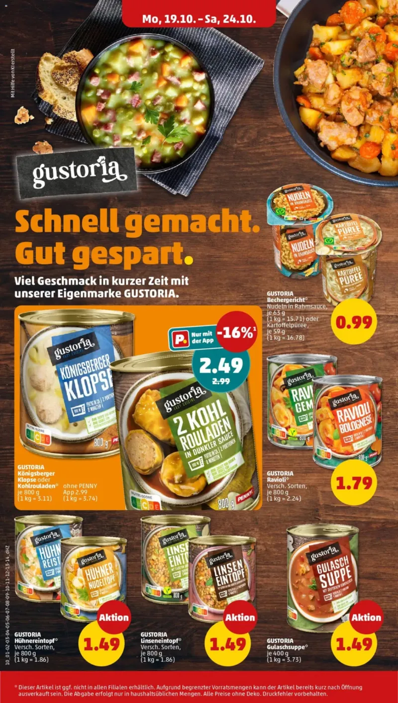 Penny Markt Prospekt vom 19.10.2026, Seite 12