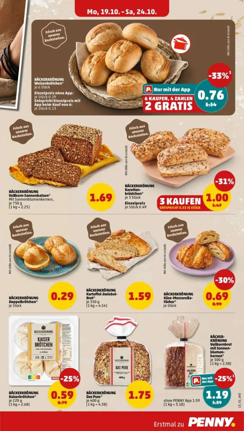 Penny Markt Prospekt vom 19.10.2026, Seite 15
