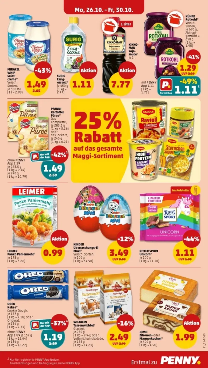 Penny Markt Prospekt vom 26.10.2026, Seite 23