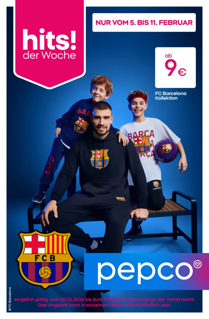 Pepco Prospekt vom 05.02.2026, Seite 1