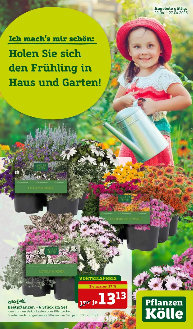 Pflanzen Kölle Prospekt vom 21.04.2025, Seite 1