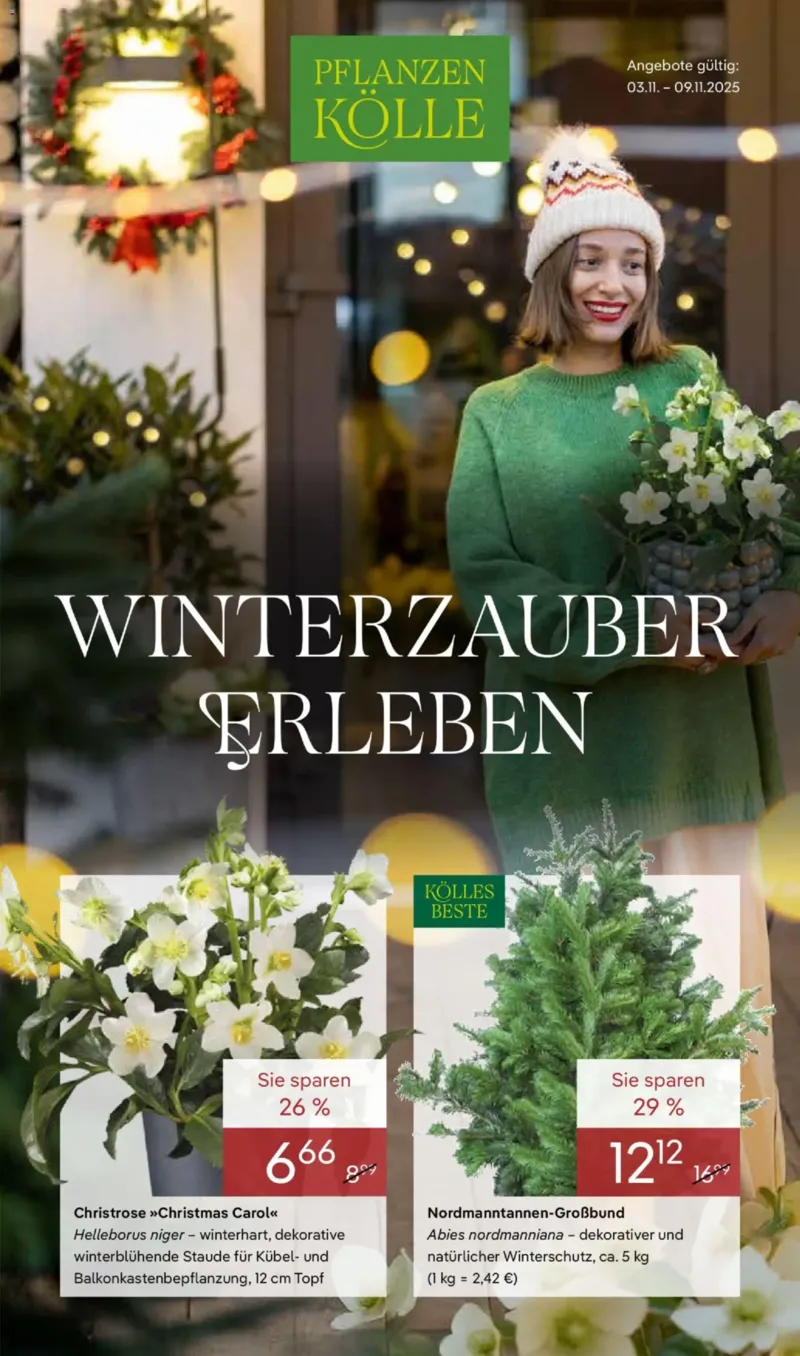 Pflanzen Kölle Prospekt vom 03.11.2025, Seite 1